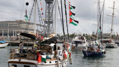 إيداع 7 من أعضاء “أسطول الصمود” السجن في تونس