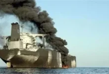انفجار ناقلة غاز روسية وغرقها قبالة سواحل ليبيا