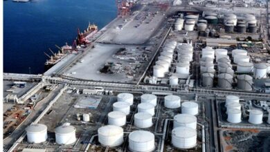 اعتراض طائرة مسيّرة يتسبب بحريق محدود في منطقة الفجيرة الصناعية