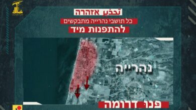 تصعيد حدودي بين إسرائيل وحزب الله مع تحذيرات لإخلاء المناطق السكنية