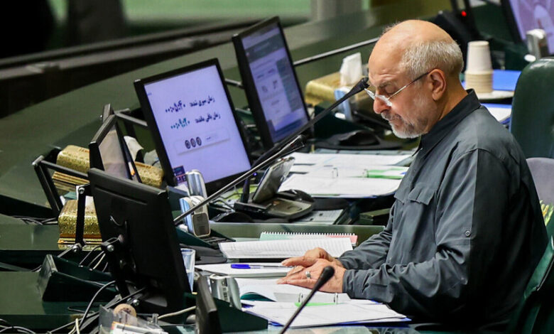 رئيس مجلس الشورى الإيراني يتوعد برد قوي على أي هجوم يطال البنية التحتية