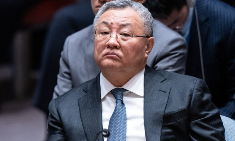 الصين تأسف لعدم تبني مشروع القرار الروسي حول الشرق الأوسط