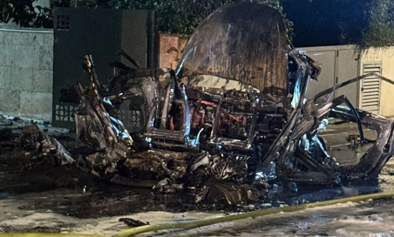 حرائق في تل ابيب عقب صواريخ من ايران