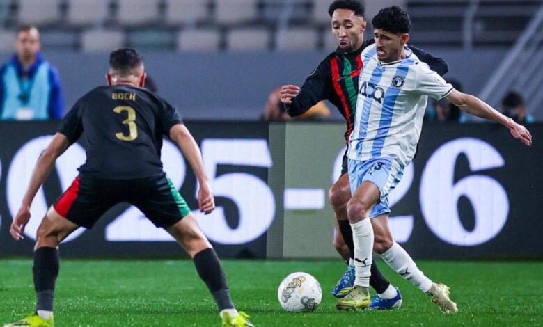 تعادل الجيش الملكي المغربي وبيراميدز المصري في ذهاب ربع نهائي دوري أبطال أفريقيا