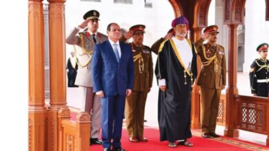 الرئيس. المصري وسلطان عُمان يبحثان هاتفياً تطورات الأوضاع الإقليمية وجهود خفض التصعيد