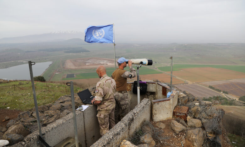هجوم صاروخي يستهدف قوة حفظ السلام الأممية في جنوب لبنان