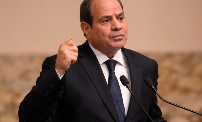 السيسي: مصر تبذل جهوداً لإخماد الحرب في الخليج وتحذر من تداعياتها العالمية