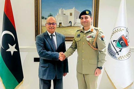 وزارة الدفاع بحكومة الدبيبة تبحث التعاون الدفاعي مع باكستان