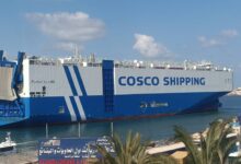 ميناء الإسكندرية يستقبل السفينة العملاقة WEN JING KOU العاملة بالغاز الطبيعي المسال