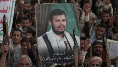 عبدالملك الحـ.ـوثـ.ـي : جاهزون للتحرك مع ايران وحـ.ـزب الله ضد الكيان