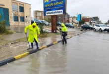 ليبيا:منخفض جوي قوي يضرب طرابلس وتحذيرات من أمطار غزيرة ورياح شديدة