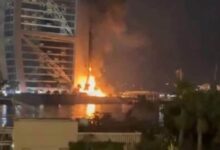 الإمارات تعلن إخماد حريق محدود قرب القنصلية الأمريكية في دبي دون إصابات