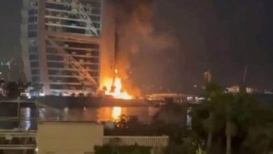 الإمارات تعلن إخماد حريق محدود قرب القنصلية الأمريكية في دبي دون إصابات