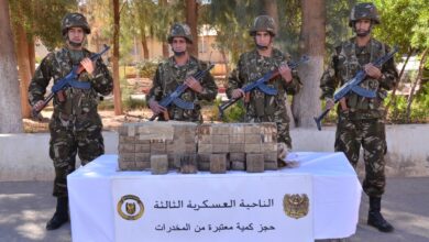 الجزائر: توقيف 37 تاجر مخدرات وحجز كميات كبيرة من الكيف والأقراص المهلوسة