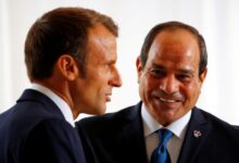 ماكرون: اتفقت مع الرئيس السيسي على أهمية تأمين النقل البحري